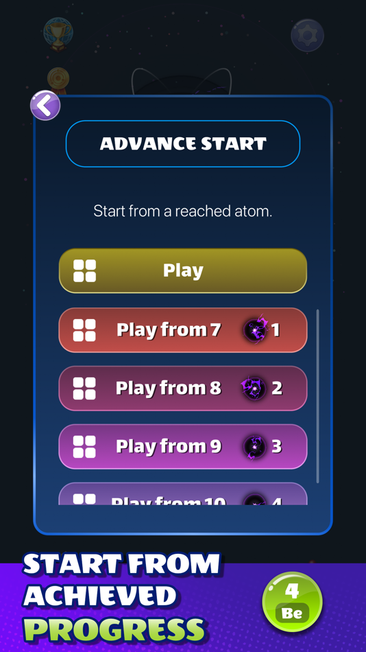 #4. Atomic Tiles: Merge Puzzle (iOS) By: Guillermo Sanchez de Molina Hernandez
