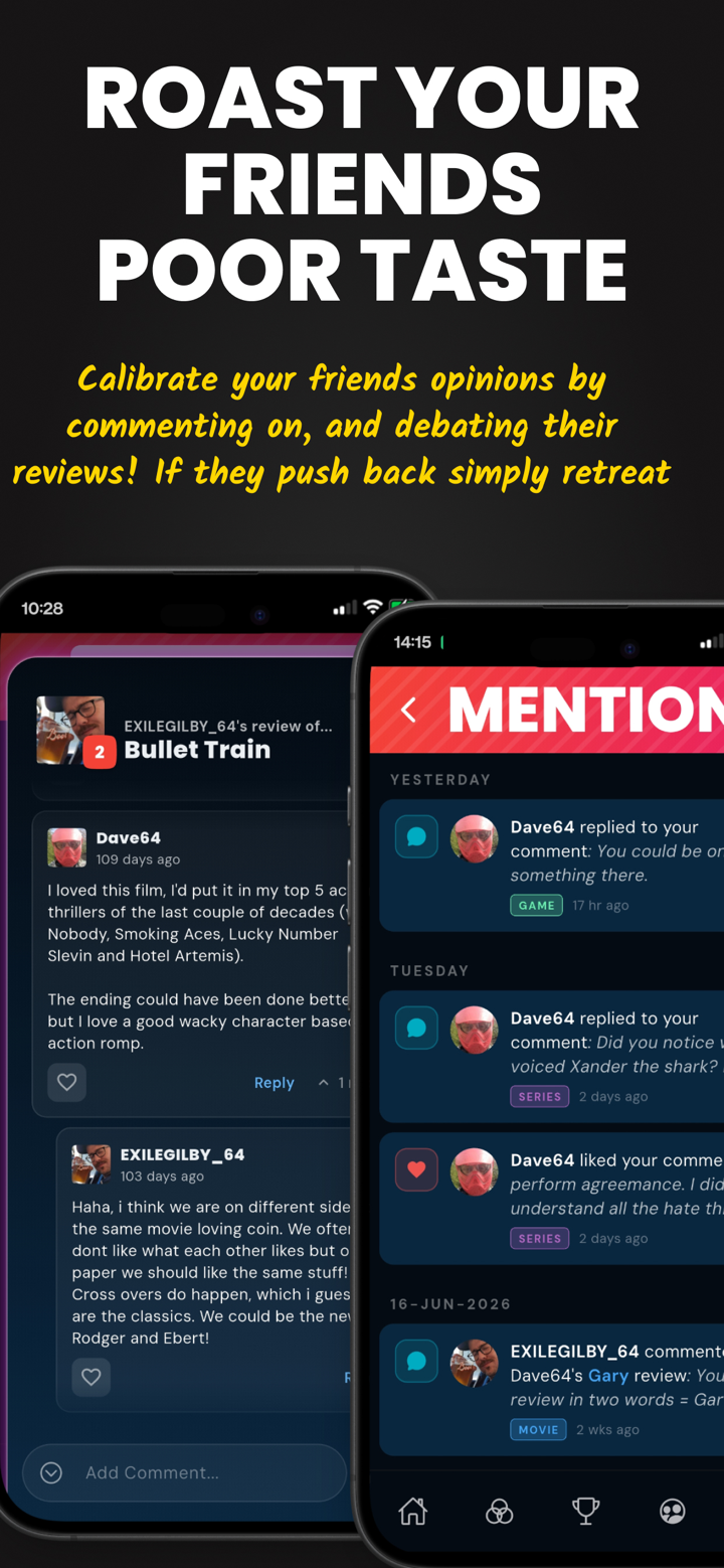 Buck The Critics: Watchlist screenshot 5