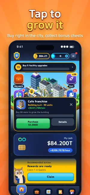 Moolah: Idle Business Tycoon screenshot 2
