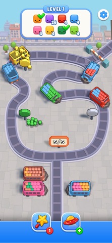 Color Railway Puzzle iPhone screenshot
