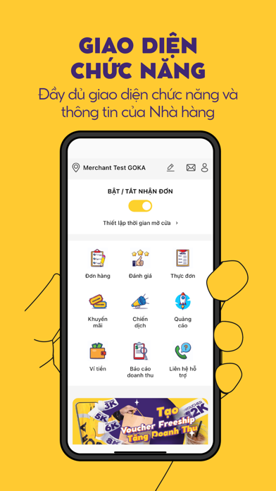 GOKA Merchant Screenshot