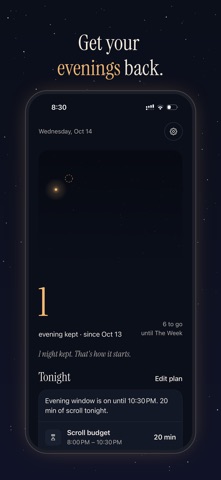 Starkept: Stop Night Scrolling skärmbild 2