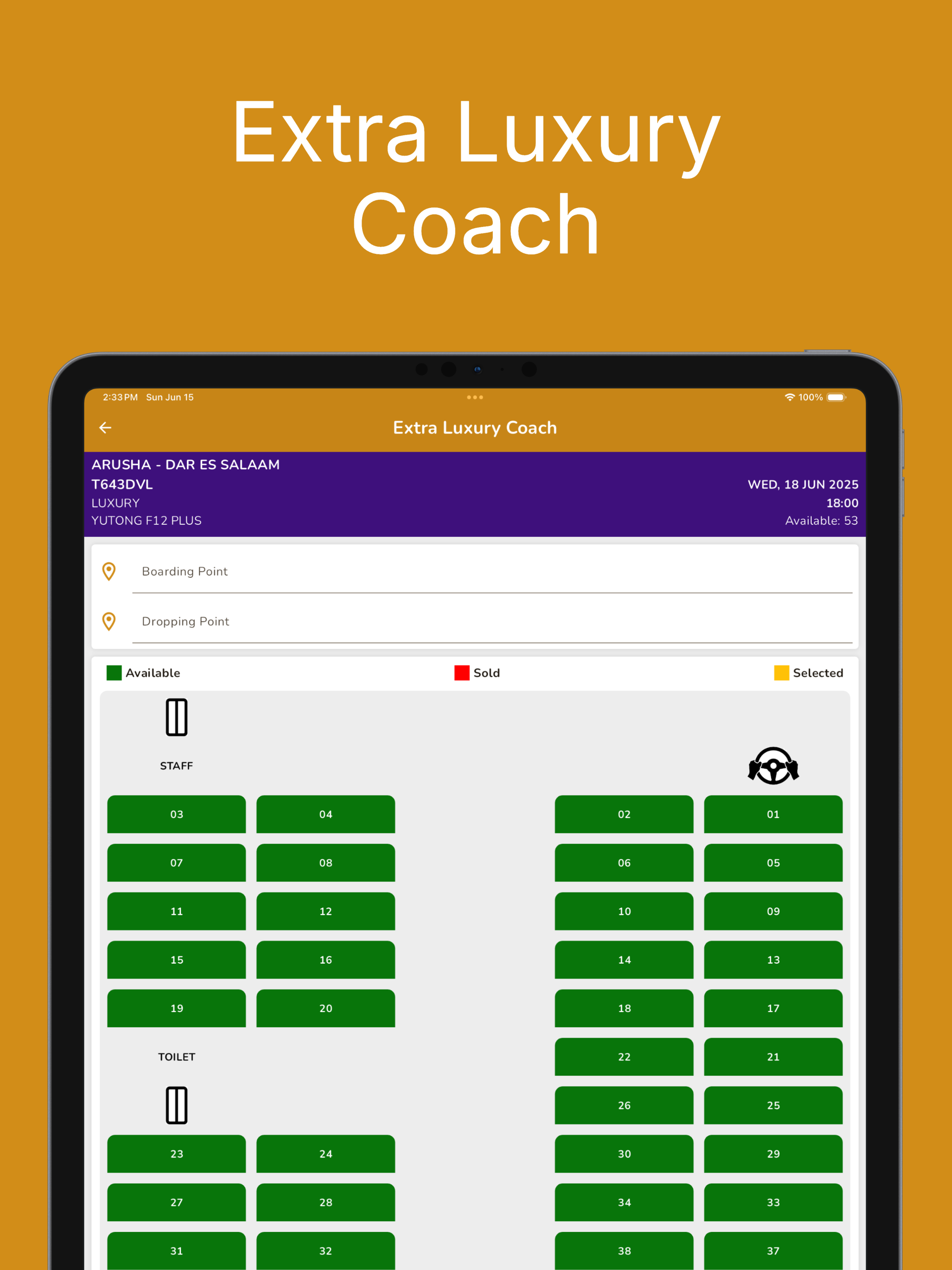 Extra Luxury Coach