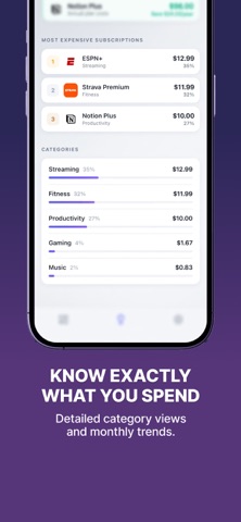 Substract: Track Subscriptions Screenshot 6 of 8