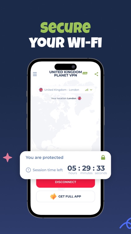 UK VPN - Private & Secure screenshot-4