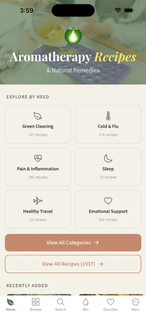 Aromatherapy Recipes screenshot 1