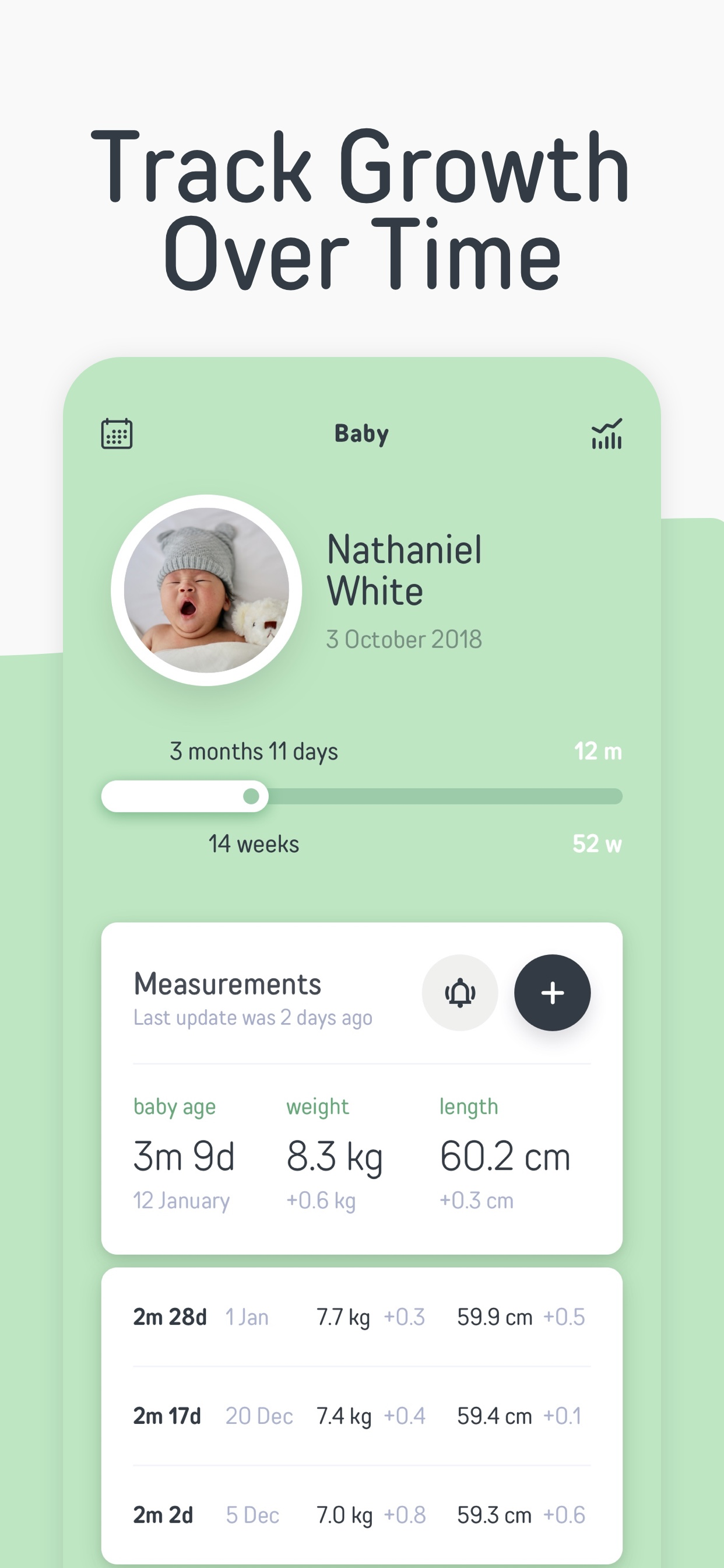 Just Hatched: Baby Tracker screenshot 4