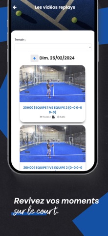 Padel Lurcyquois screenshot