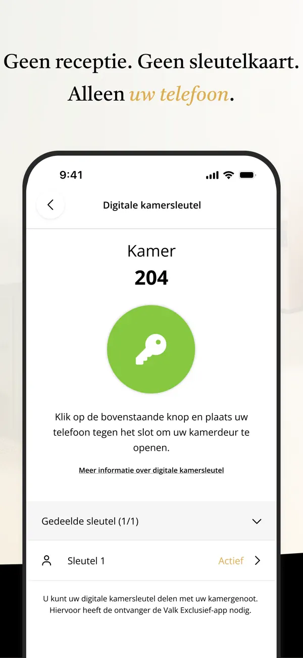 Screenshot #1 pour Van der Valk Exclusief