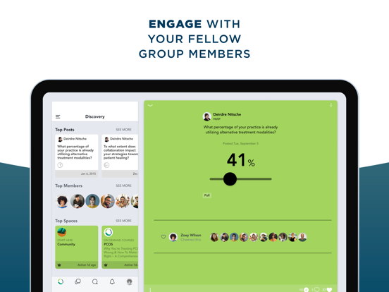 WorldLink Medical Forum iPad screenshot 2 - Medical app