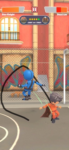 Arena Fighting Hero Game iPhone screenshot