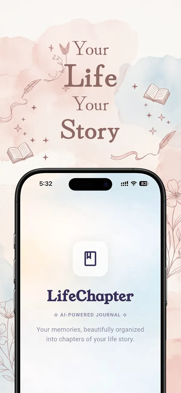 Screenshot #1 pour LifeChapter: AI Journal Story