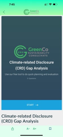 GreenCo ESG Action Toolkit+ AI Screenshot 8 of 10