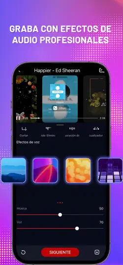 Captura de pantalla de StarMaker Lite-Cantar Karaoke en iPhone 2