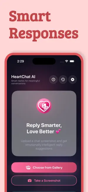 HeartChat AI – Smart Replies screenshot 1