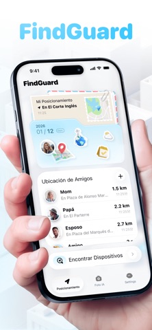 FindGuard：Seguro y Conectado iPhone screenshot 1