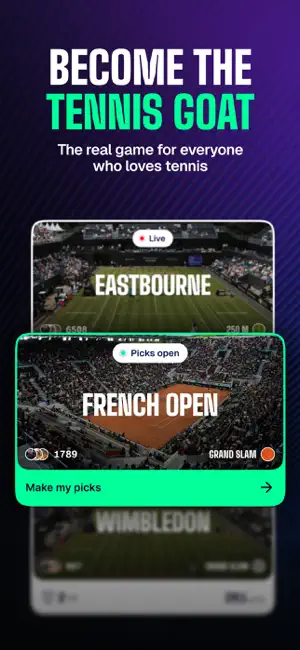 WETENNIX Fantasy Tennis screenshot 1