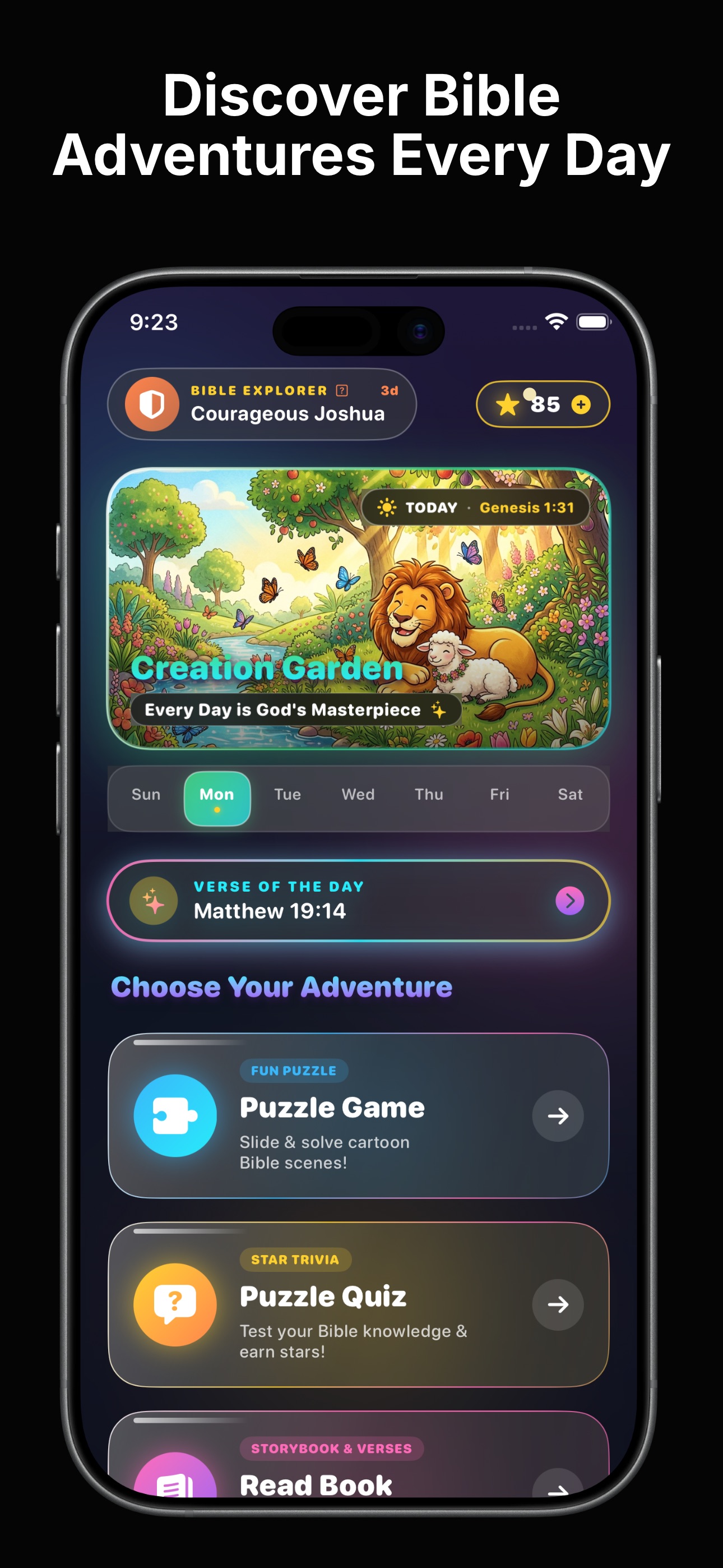 Screenshot 1 of Bible Adventure World