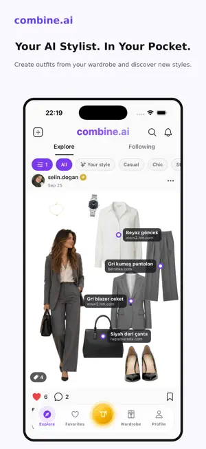 Combine AI: Outfit Planner screenshot 1
