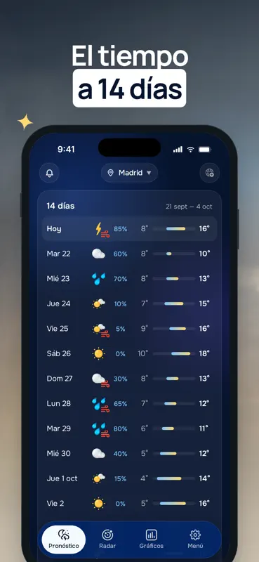 Radar Tormentas: El Tiempo 24 screenshot 4 of 10