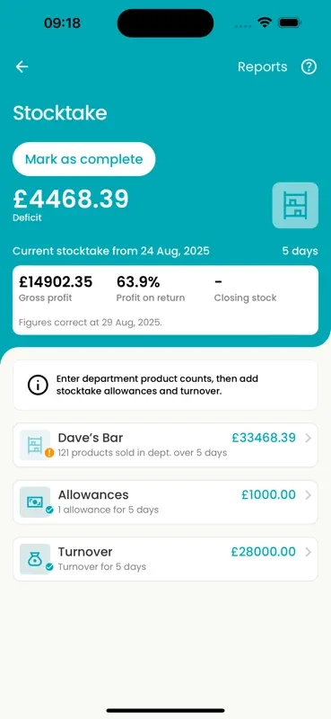 365 Pub Stocktaking screenshot 2 of 8