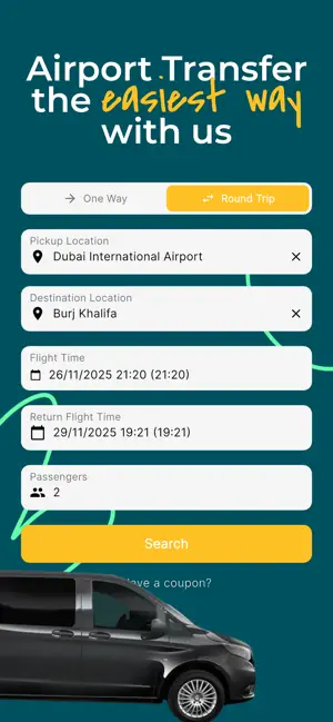 Welcome Port Airport Transfer screenshot 1