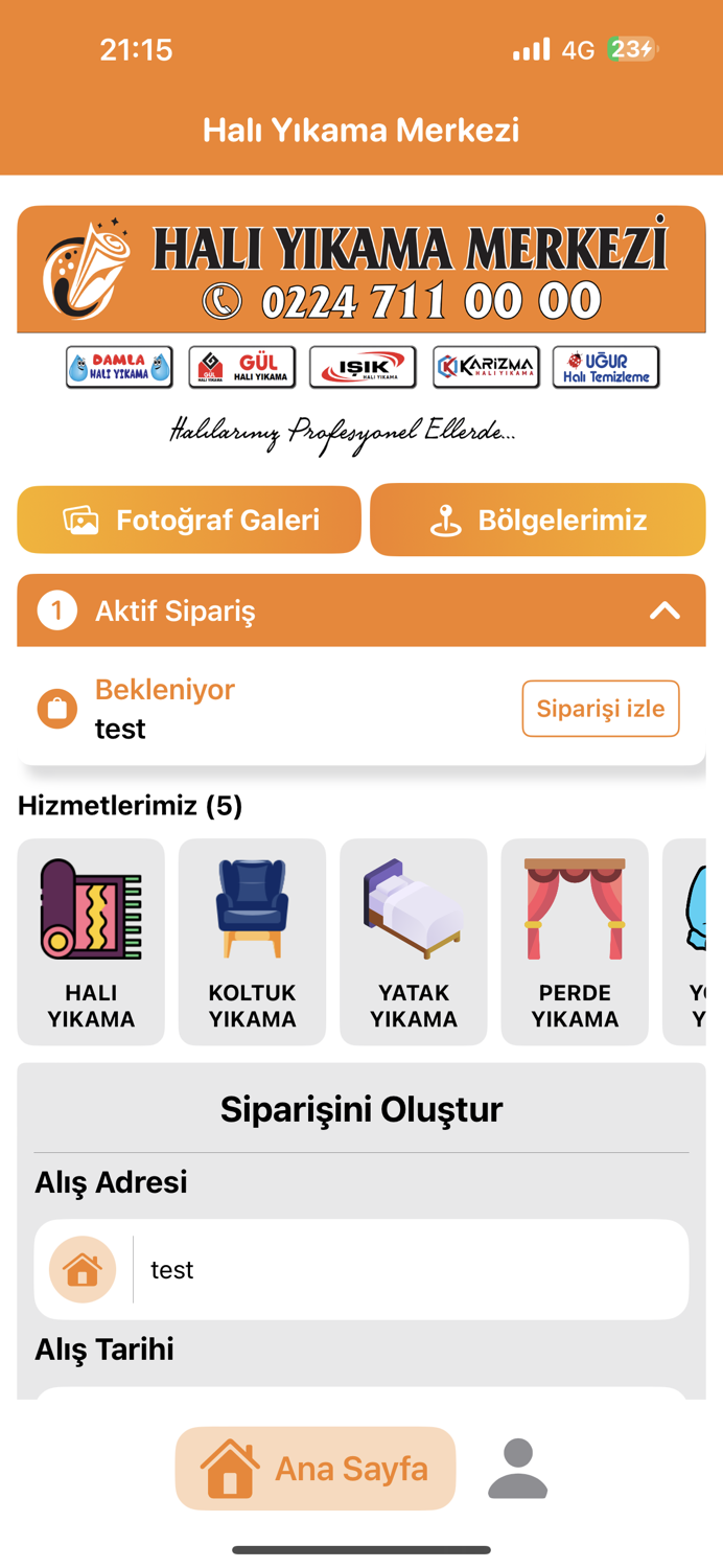 Halı Yıkama Merkezi