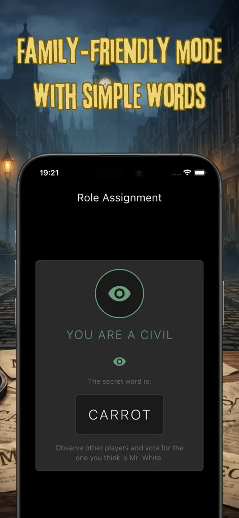 Mr. White - Room - Games App | MWM