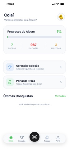 Colaí - Figurinhas Copa 2026 iPhone screenshot