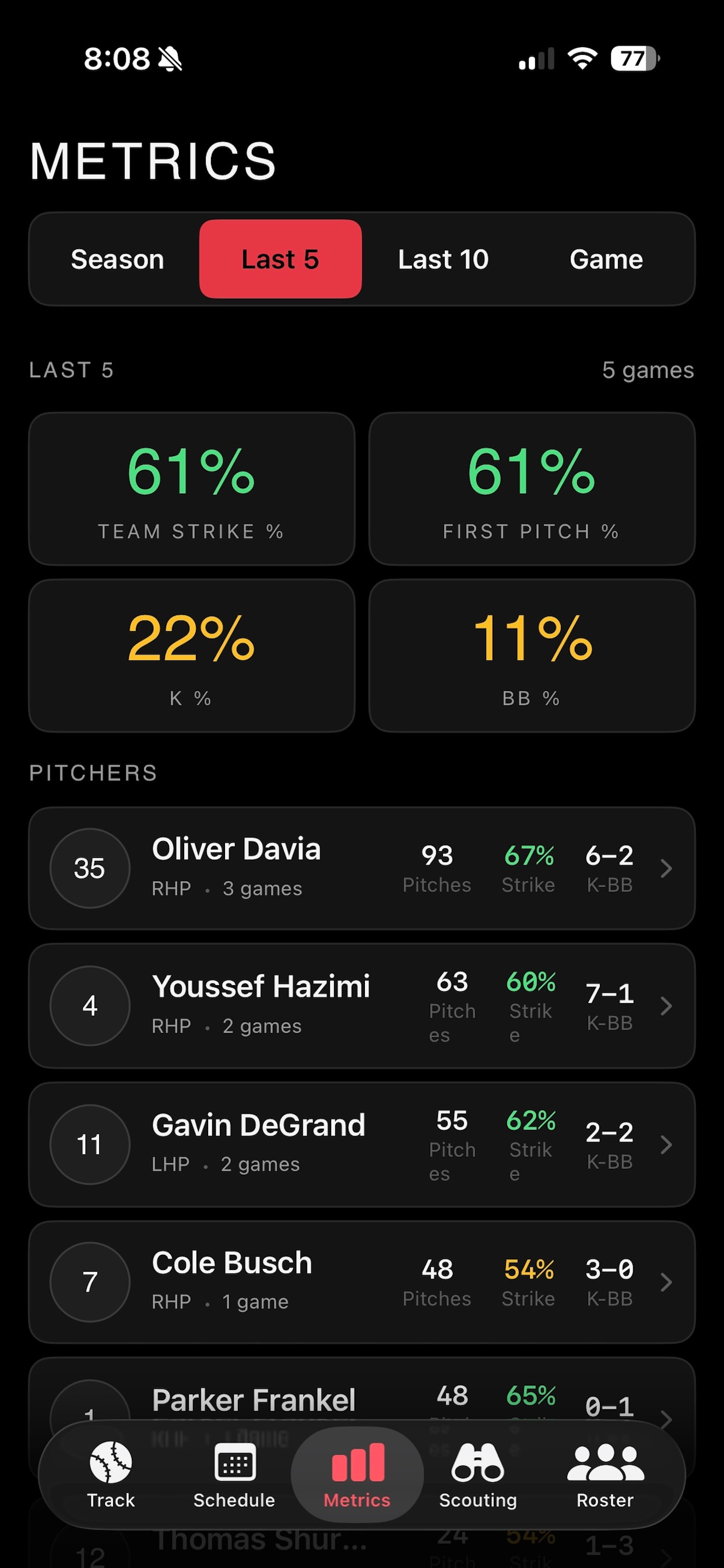 Pitch Track Pro screenshot 4