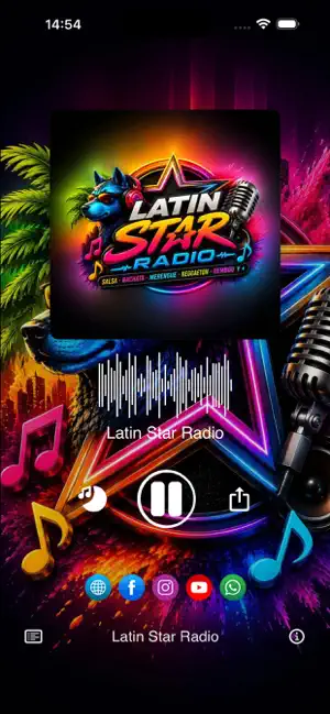 Radio Latin Star screenshot 2