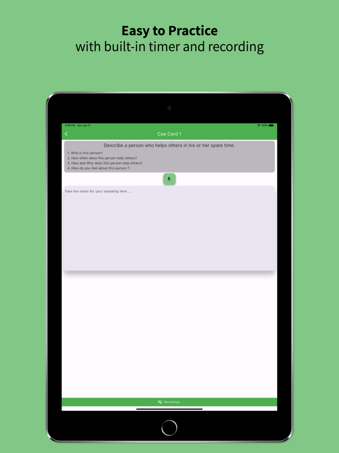 IELTS  CELPIP Speaking Prep