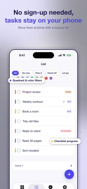 Peekdo: Lock Screen To-Do List screenshot 4