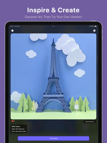Kala: AI Art Coloring Book iPad screenshot
