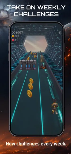 Molten Galaxy: Endless Runner screenshot 4