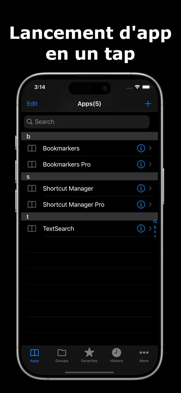 Screenshot #2 pour Shortcut Manager - App Hub