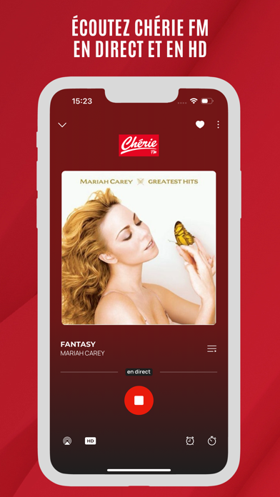 Chérie FM : Radios & Podcasts Screenshot