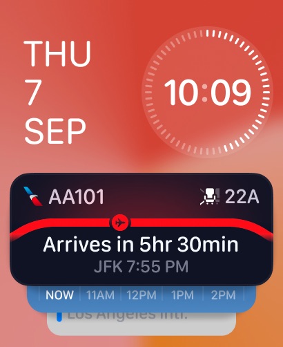 Flighty – Live Flight Tracker: official Apple Watch preview 2 (opens full image in a new tab)
