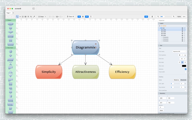Screenshot #1 pour Diagrammix