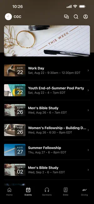 Covenant Grace Greensboro screenshot 2