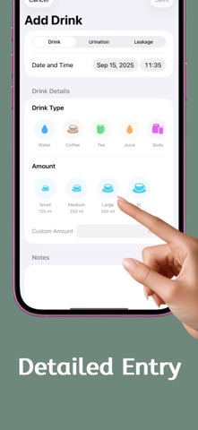 Bladder Journal: Diary Tracker Screenshot 6 of 10