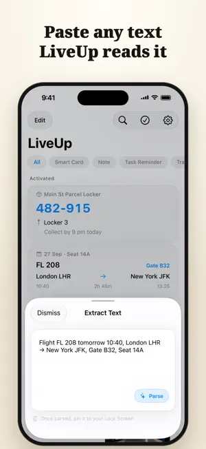 LiveUp - Lock Screen Reminders screenshot 3