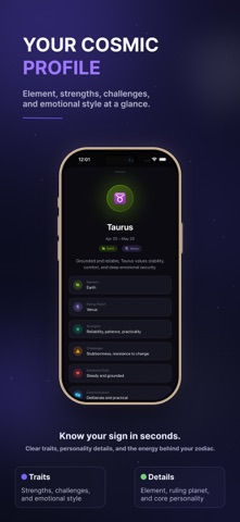 Zodiac Teller iPhone screenshot