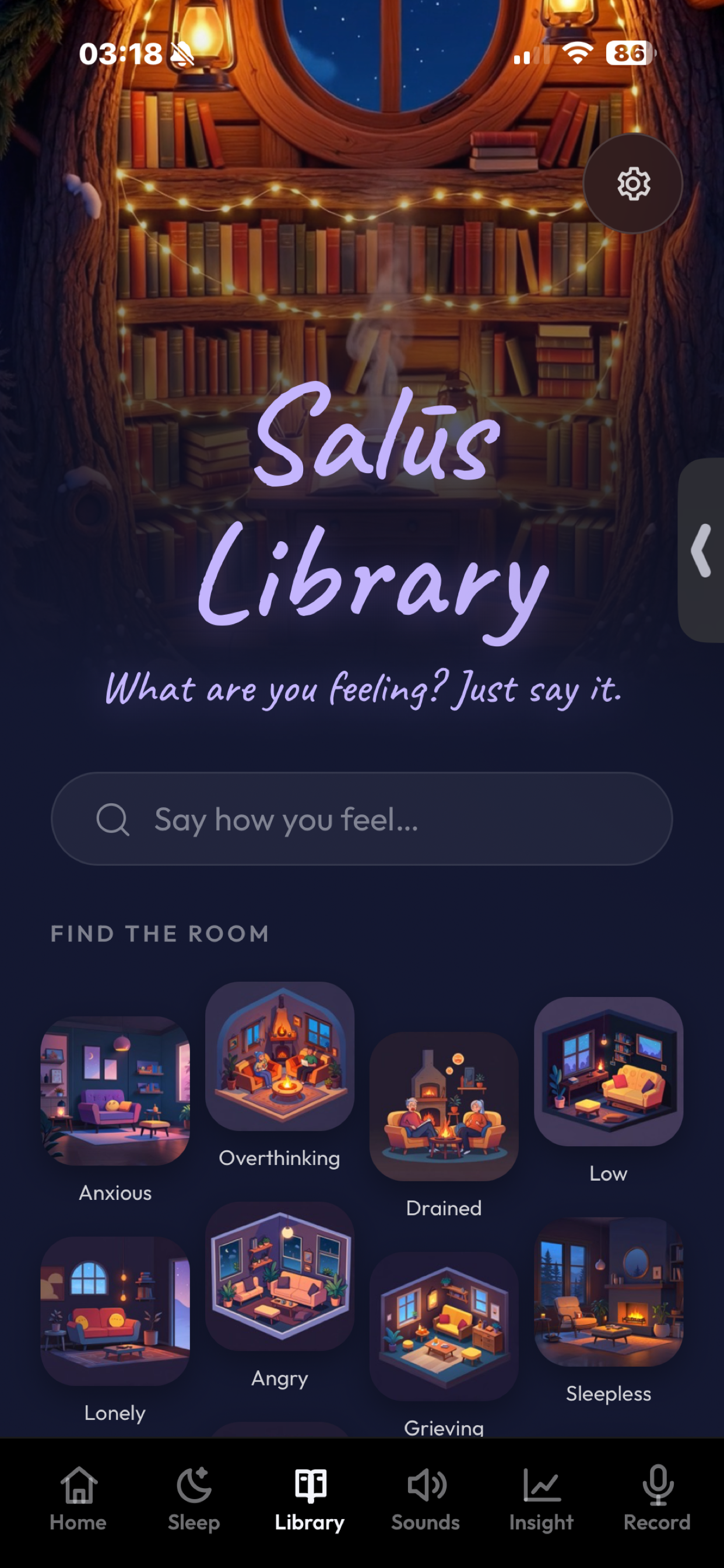 Salūs Rooms: Sleep Meditation screenshot 6