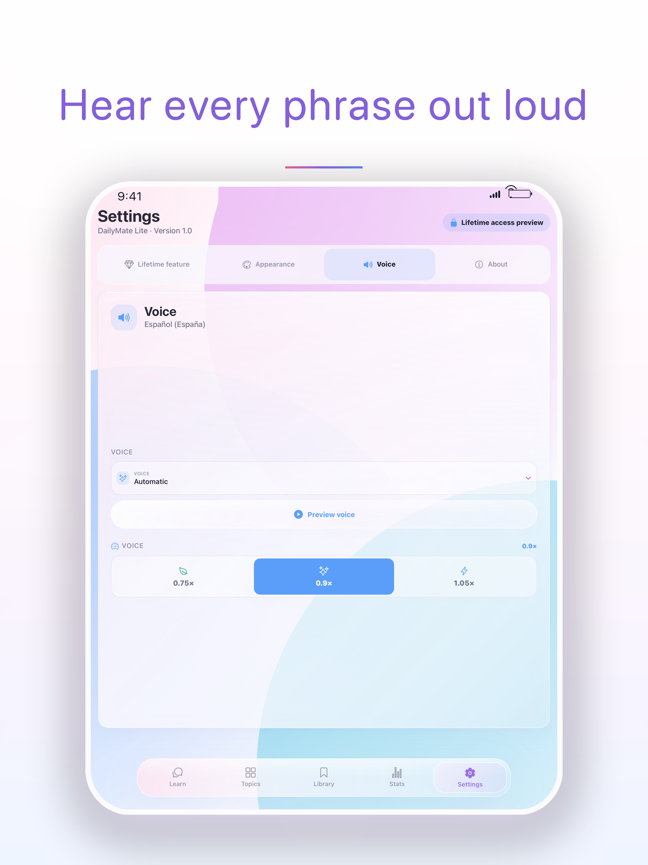 DailyMate Lite: Speak Today screenshot 19