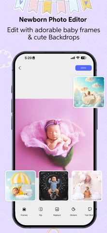 Baby Photo Editor : BabyO screenshot
