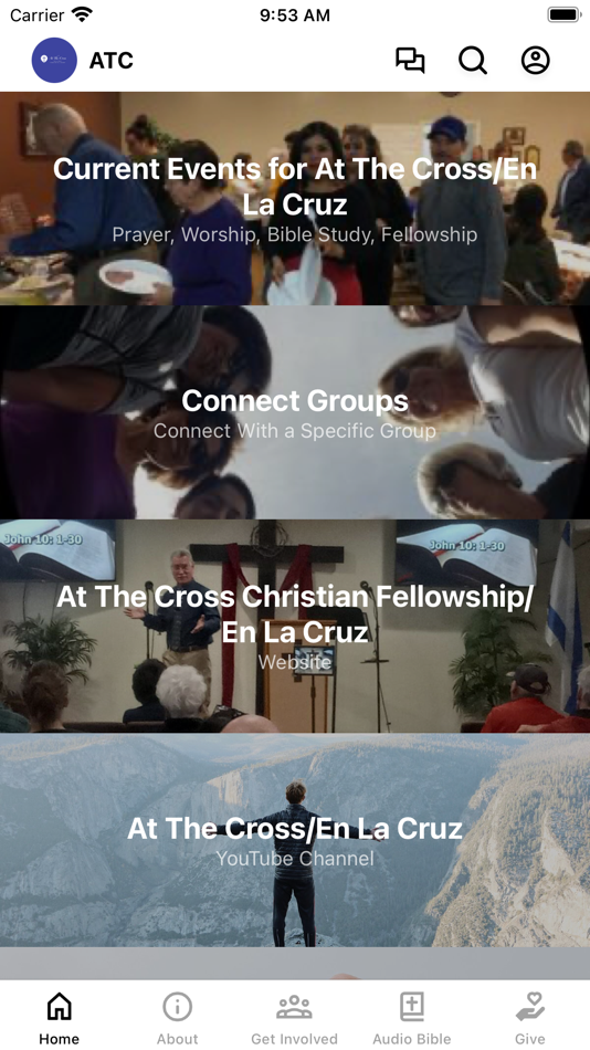 #1. At the Cross CF (iOS) 게시자: At The Cross Christian Fellowship, Inc