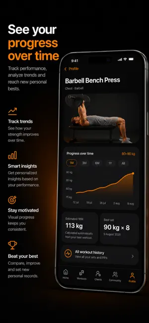 Performance Tracker screenshot 3