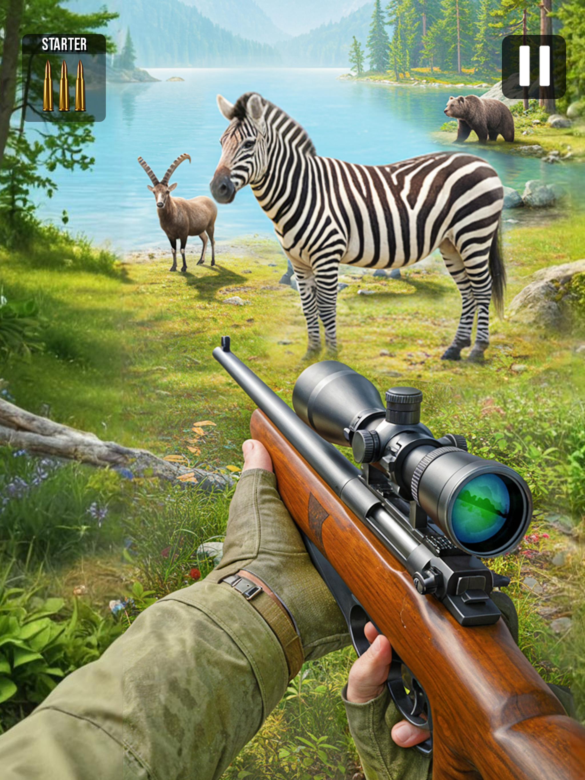 Sniper Hunting Adventure Games