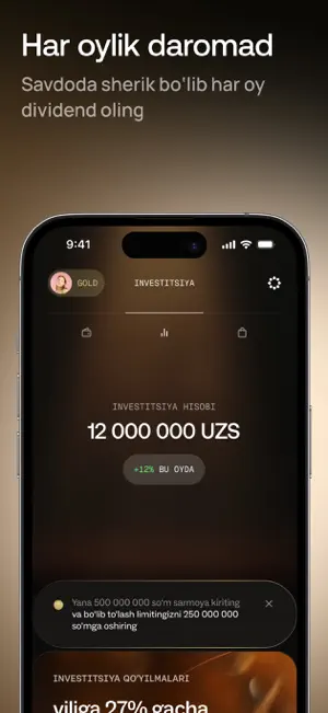 IMANUM: fair finance screenshot 2
